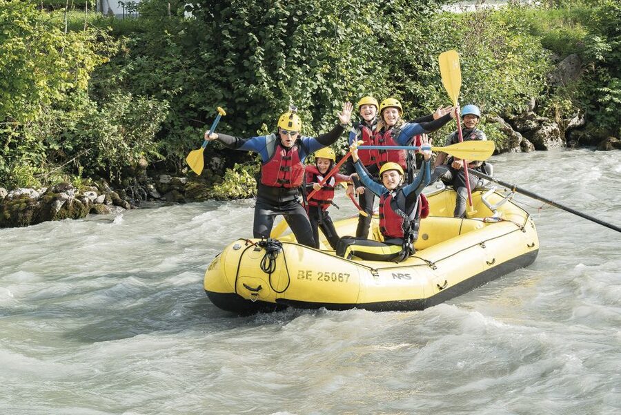 From Interlaken: Family Rafting - What the equipment and rules mean for you