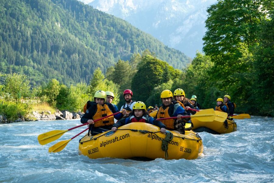 From Interlaken: Family Rafting - Who gets the best value from this outing