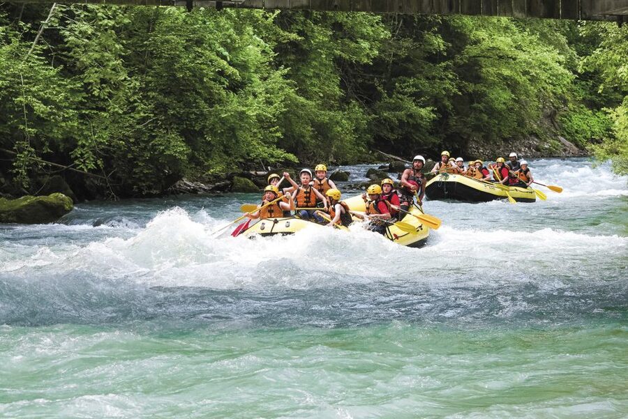 From Interlaken: River Rafting Adventure on Simme River - Alpine views between the rapids