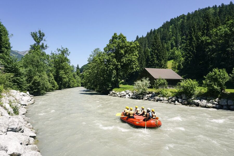 From Interlaken: River Rafting Adventure on Simme River - The value of $180 per person