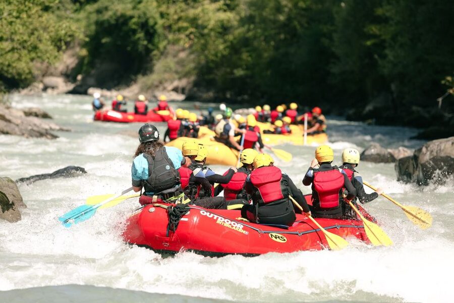 From Interlaken: River Rafting Adventure on Simme River - Getting ready with the rafting crew
