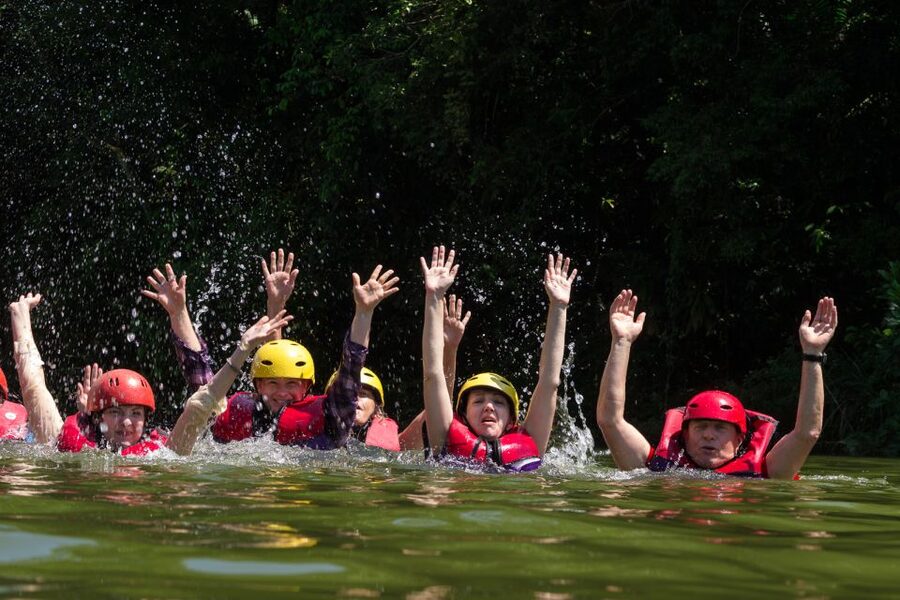From Kandy: Kitulgala Whitewater Rafting Adventure Day Tour - What the Kelani River section feels like