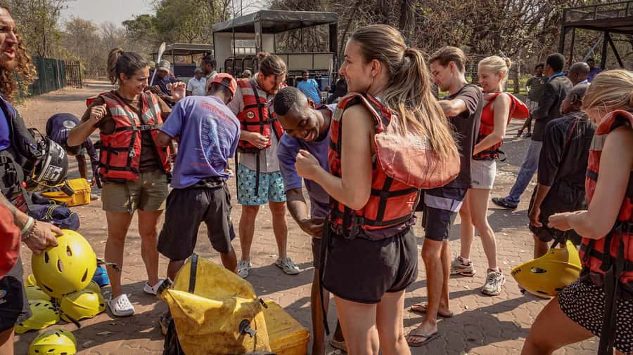 From Kasane: Full-Day White Water Rafting - The Zambezi Run Starts Below Victoria Falls