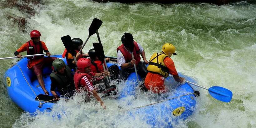 From Kuala Lumpur: Kampar River White Water Rafting - Nine rapids and 7 kilometers of river