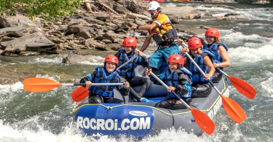 From Llavorsí: White Water Rafting - The transfer to the river start