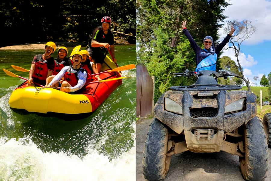 From Medellín: ATV Ride and Rafting Experience Combo Tour - The one-hour ATV ride