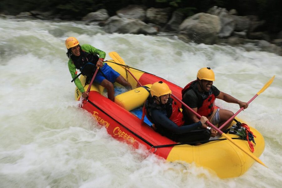 From Medellín: Paragliding and Rafting Combo Tour - What to pack for a wet, long day
