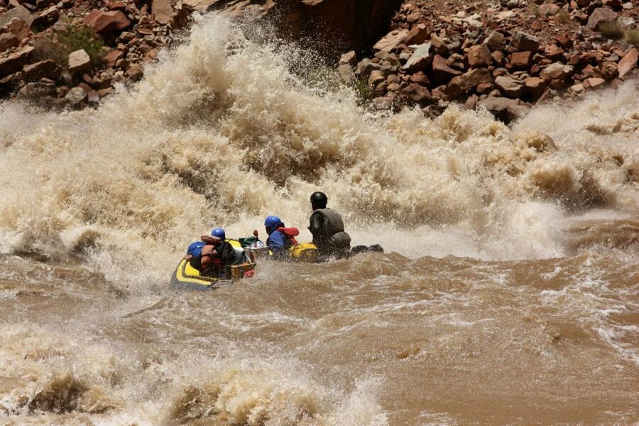 From Moab: Cataract Canyon Whitewater Rafting Experience - The Green River and Colorado River confluence