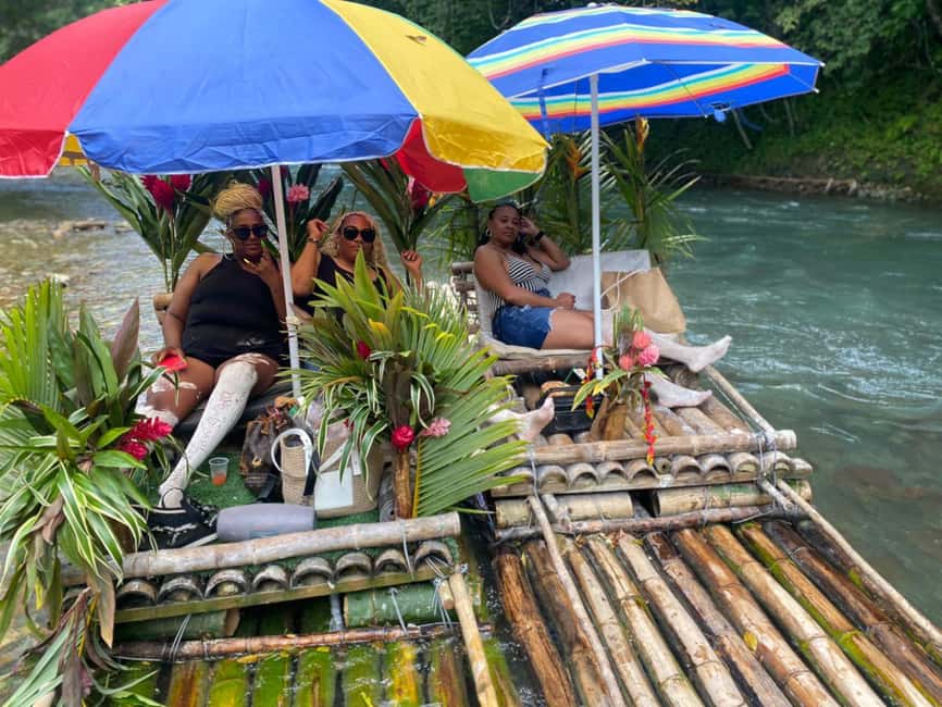 From Montego Bay: Bamboo Rafting & Limestone Massage Tour - Getting from Montego Bay to Lethe River