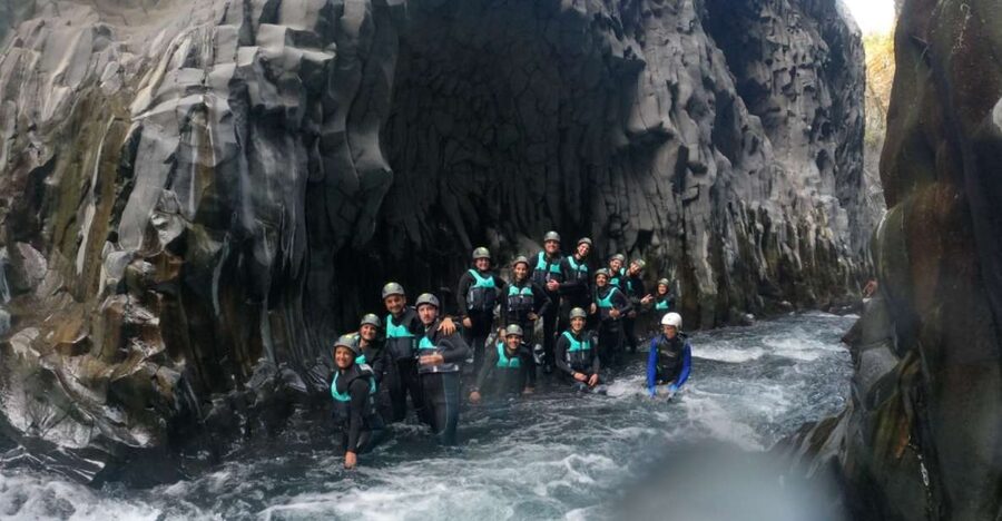 From Motta Camastra: Alcantara Gorges Body Rafting Trip - What the river section feels like