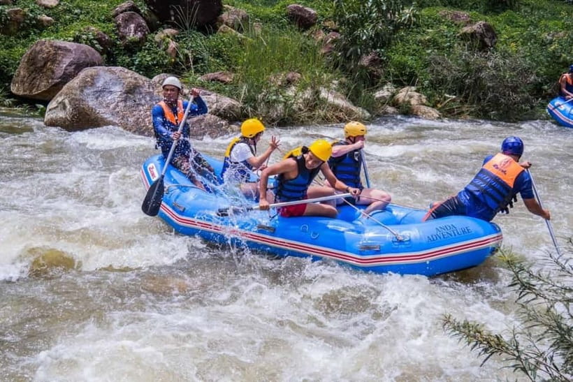 From Phuket: Elephant Care Experience with Rafting & Zipline - Rafting on the Song Phraek River