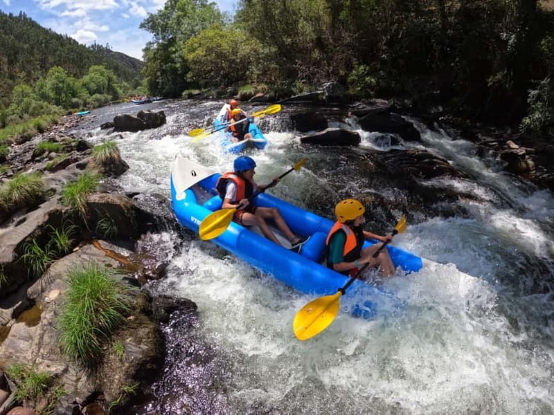 From Porto: Canoe Rafting on the Paiva River - Paradinha and the first look at the Paiva Gorge