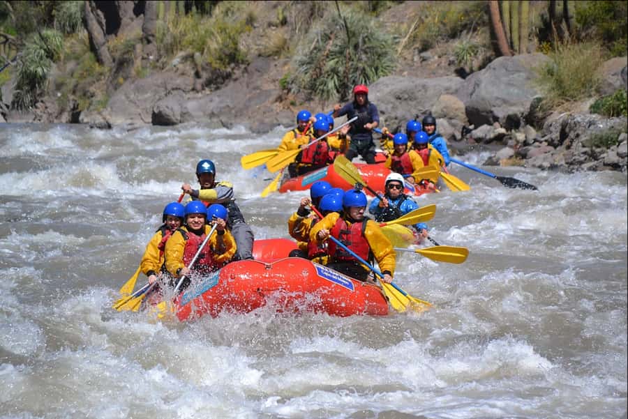 From Santiago: Rafting in the Maipo Canyon - What happens before you enter the water