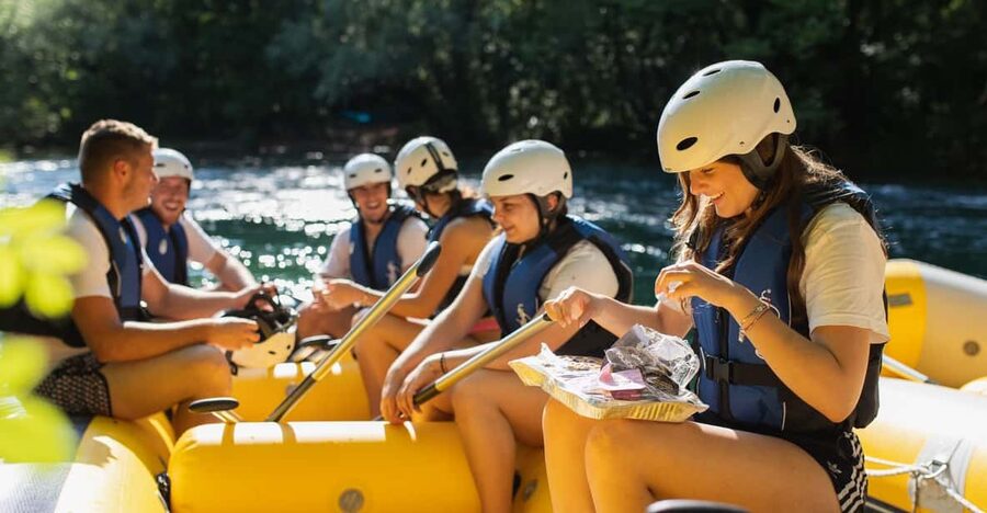From Split or Omiš: Rafting, Cliff Jumping, & Cave Exploring - From Split to the river in about one hour