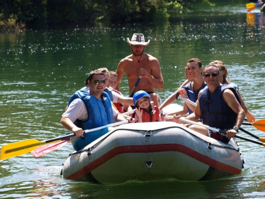 From Split or Trogir: Cetina River Rafting with Transfer - Omiš gives the outing a useful pause