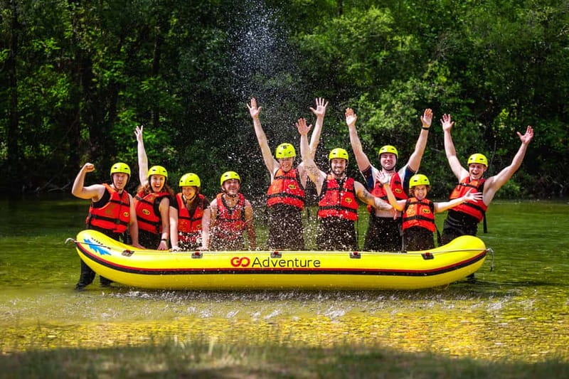 From Split/Šestanovac: Whitewater Rafting on Cetina River - Leaving Split for the Cetina canyon