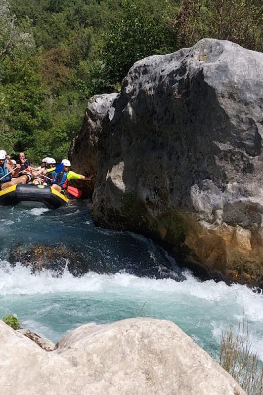 From Split: Van Transfer to/from River Rafting Tour in Omiš - Changing clothes and managing the wet return