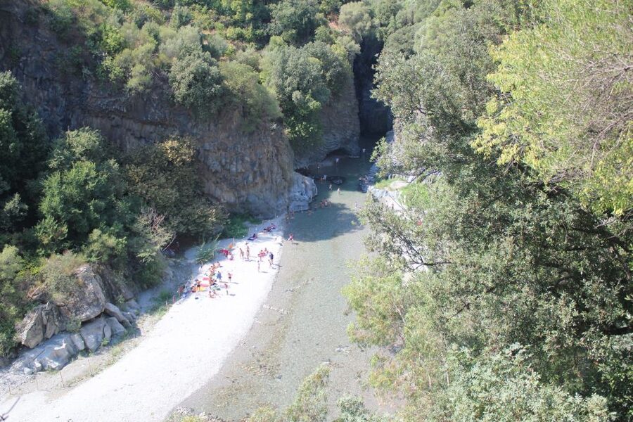 From Taormina or Messina Port: Body Rafting + Lunch - A private ride from Taormina, Messina, or Catania