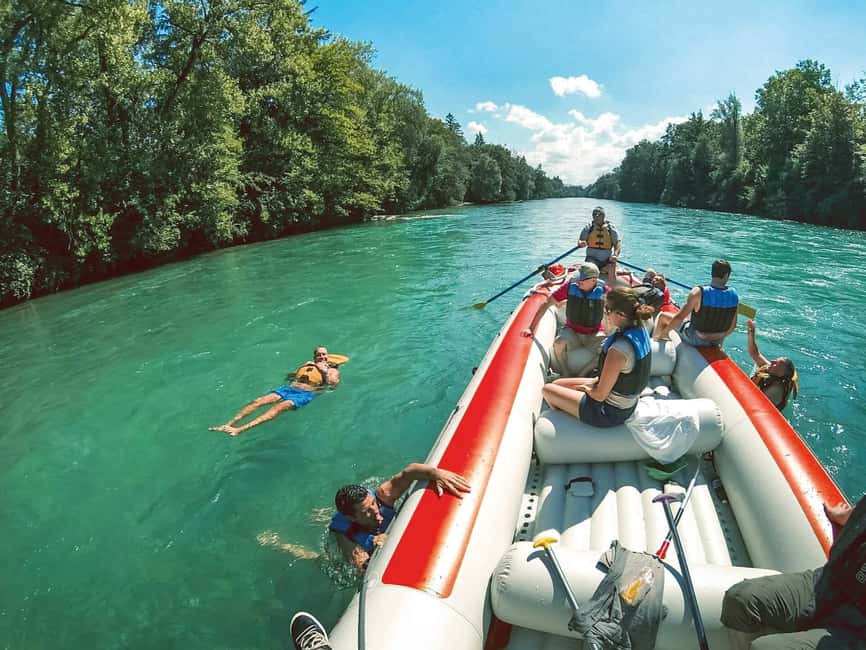 From Zurich: Private Aare River Rafting Day Trip to Bern - Floating the Aare from Thun toward Bern