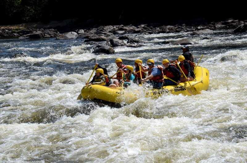 Full day of Rouge River White Water Rafting - Lunch, BBQ dinner, and the evening facilities