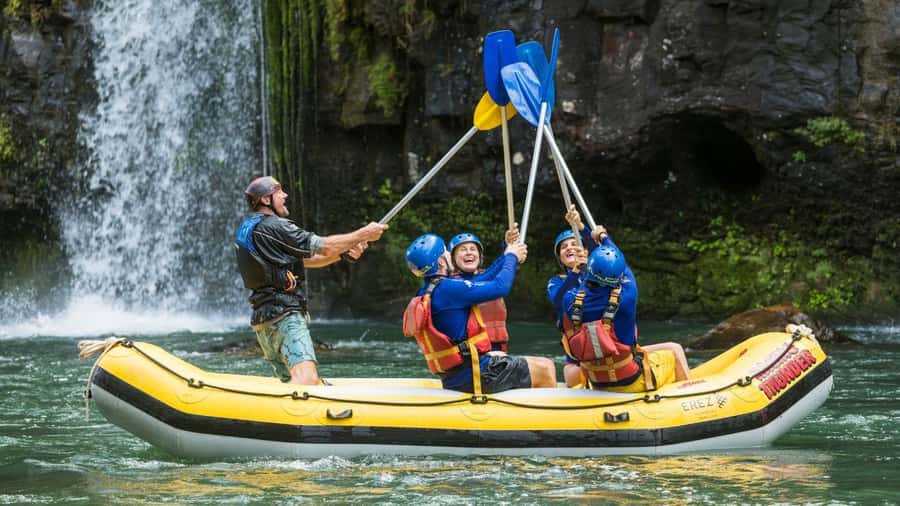 Full Day White Water Rafting From Cairns or Mission Beach - Three hours of rapids, rock, and rainforest