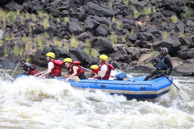 Full Day: Zambezi Whitewater Rafting 1-25 - The descent into Batoka Gorge
