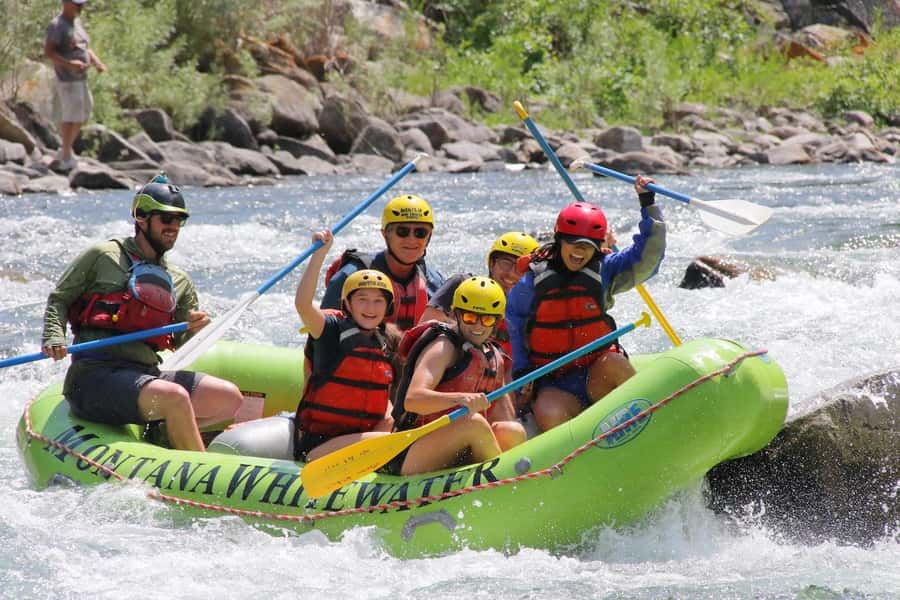 Gallatin Gateway: Rafting Trip on the Gallatin River (I-III) - Safety instructions before the first rapid