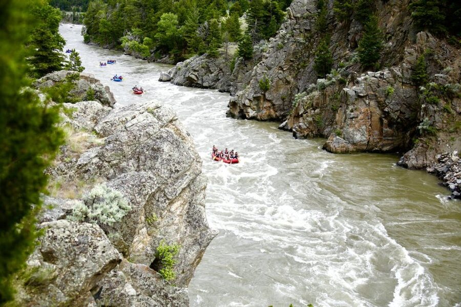 Gardiner: Yellowstone River Half-Day Whitewater Rafting - Eight miles of rapids, then quiet water