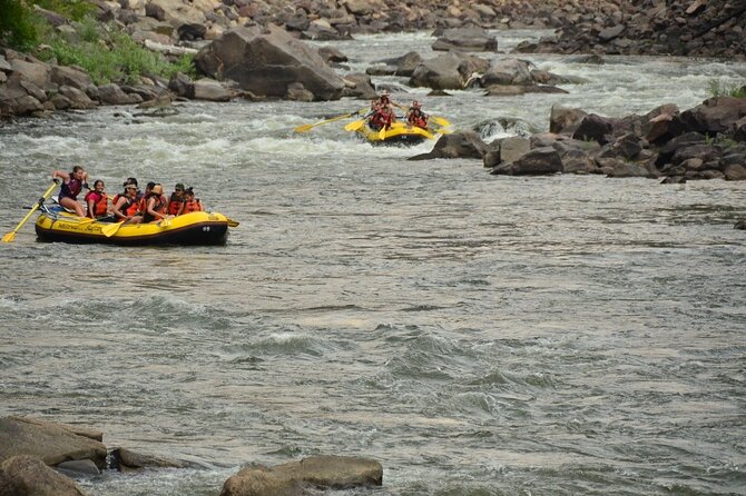 Glenwood Springs Short and Mild Rafting Trip - Glenwood Canyon from the river