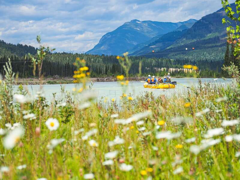 Golden, BC: Kicking Horse River Family Rafting with Lunch - Riverside BBQ lunch after the float
