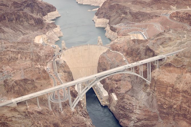 Grand Canyon Helicopter Tour and River Raft or Emerald Cave Kayak - Hoover Dam, Lake Mead, and Fortification Hill
