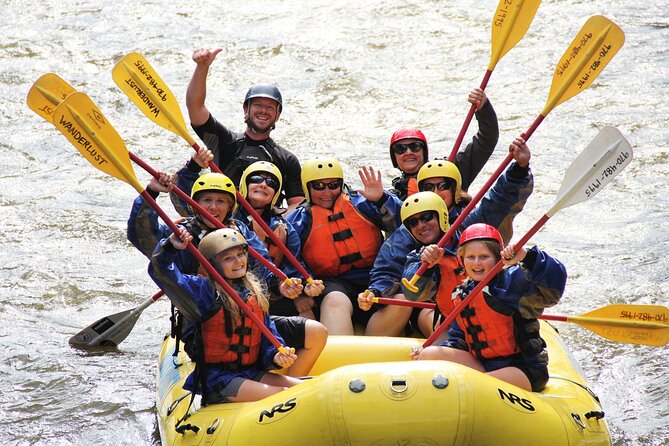 Half day Beg/Inter Rafting near Ft Collins - Estes Park - Boulder - Learning to paddle at the put-in