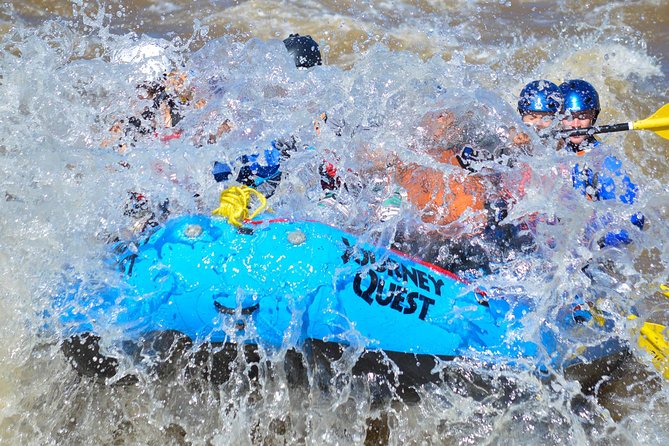 Half Day Bighorn Sheep Canyon Rafting Adventure Cañon City CO - Entering the Arkansas River and learning the commands
