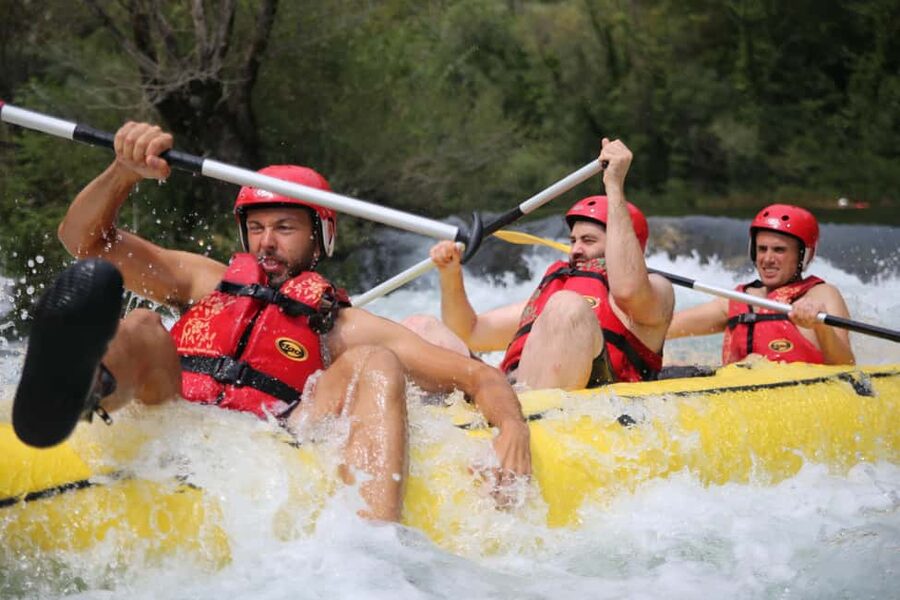 Half-Day Cetina River Rafting - The canyon, waterfalls, and quiet water