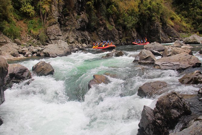 Half Day, Grade 5, White Water Rafting on the Rangitikei River - Hot showers and the end of the run