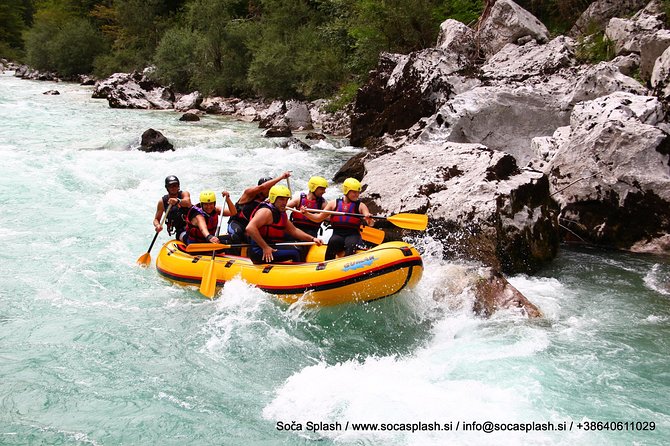 Half Day Rafting On Soca River - From Rupa 14a to the river