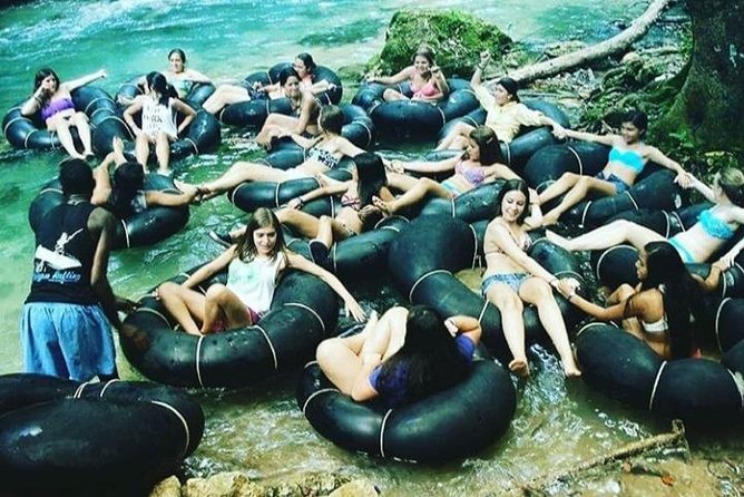 Horseback Ride, Blue Hole, Secret Falls, River Rafting & Tubing - Guides, safety, and the feel of the day