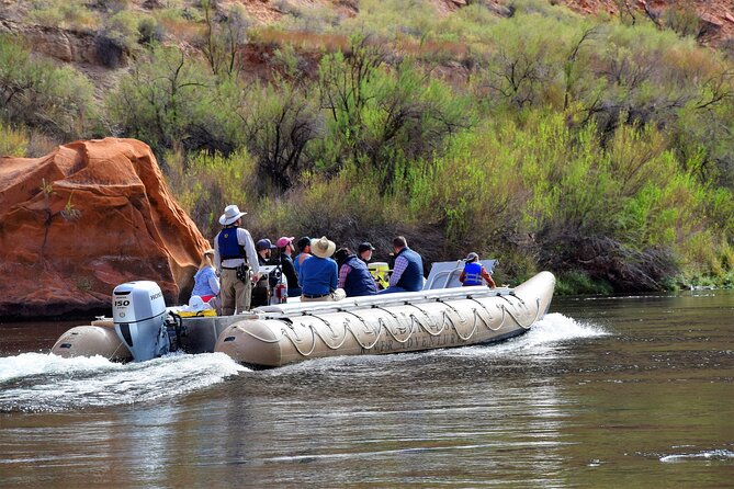 Horseshoe Bend Rafting Trip in Page - Petroglyph Beach and the river-only carvings