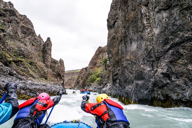Iceland’s Top Grade 4 Rafting – Drysuit, Canyon & Adrenaline - Getting dressed for cold Icelandic water