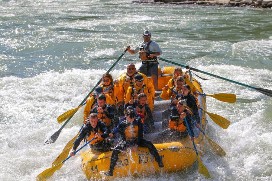 Jackson: 8-Mile Classic Boat Whitewater Rafting Trip - The physical side of the trip