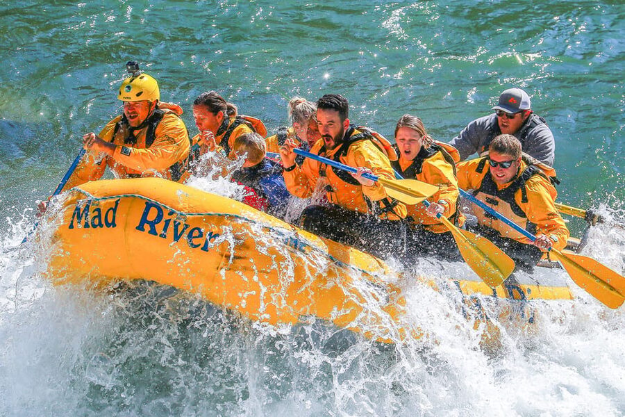 Jackson: 8-Mile Small-Boat Whitewater Rafting Trip - The shuttle and start of the 210-minute outing