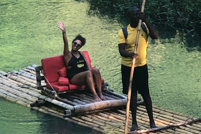 Jamaica Martha Brae Bamboo Rafting with Bus Transportation - A peaceful hour on the Martha Brae River