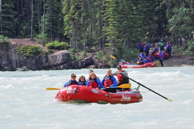 Jasper: Canyon Run Family Whitewater Rafting - The guides make the difference