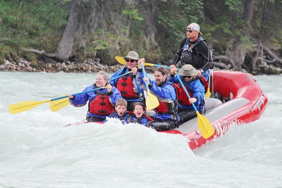 Jasper National Park Family Friendly Rafting Adventure - Five miles of splashy Class 2 water