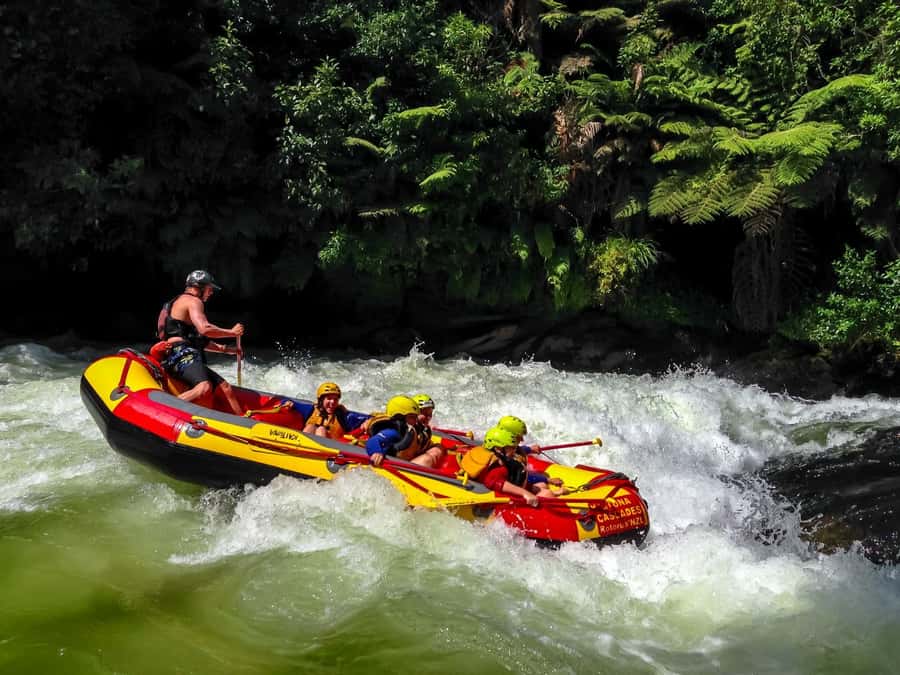 Kaituna River and Tutea Falls Whitewater Rafting - Leaving Rotorua for the Kaituna River