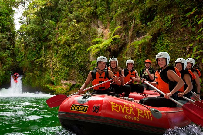 Kaituna River White Water Rafting from Rotorua - A short trip with one enormous waterfall