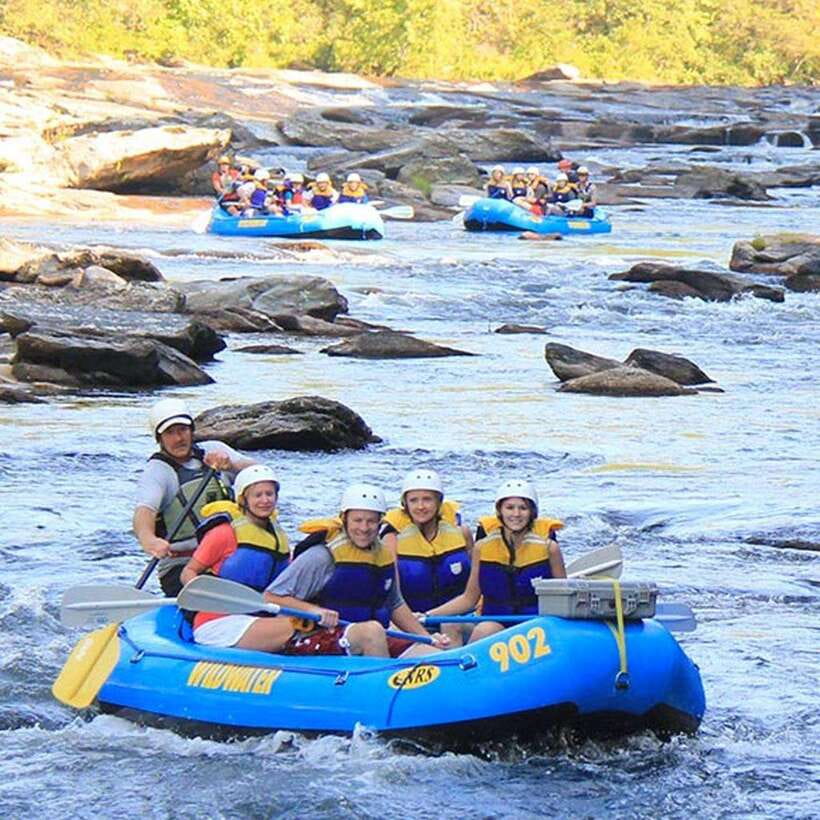 Kandy to Kithulgala White Water Rafting on the Kelani River - Seven rapids, from Virgin’s Breast to Head Chopper