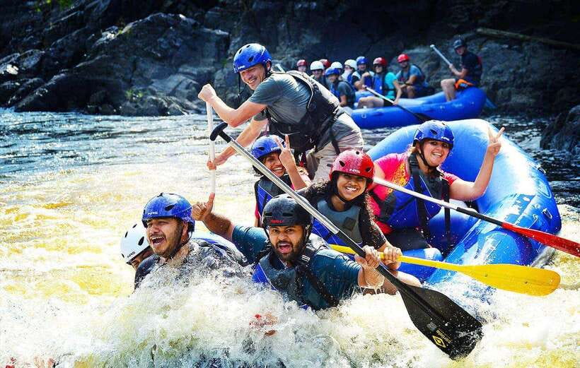 Kandy to Kithulgala White Water Rafting on the Kelani River - Arriving at the Kelani River base