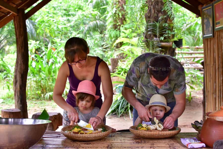 Khao Lak: Khao Sok Private Ethical Elephants & Rafting - Phanthurat Temple and the ride home