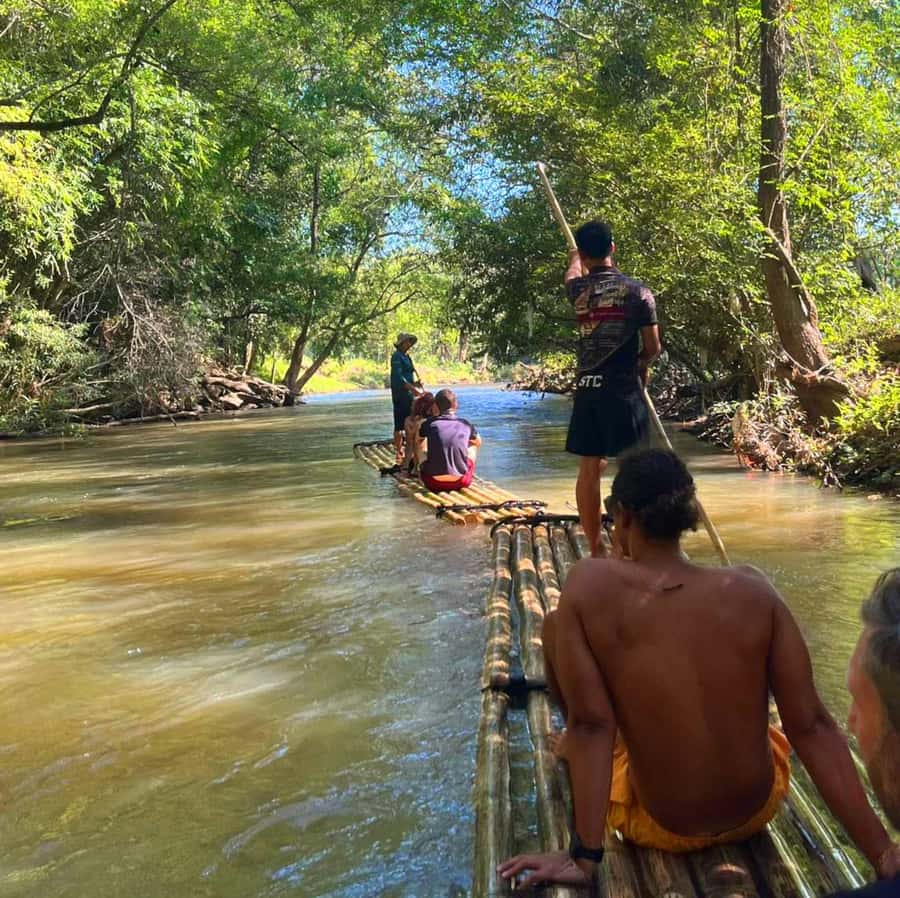 Khao Sok: Private Bamboo Rafting & Jungle Cooking Adventure - The cave temple and its bamboo coffee break